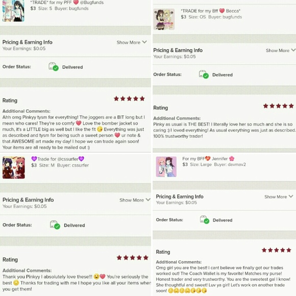❤ Trade Reviews❤ - Picture 2 of 5